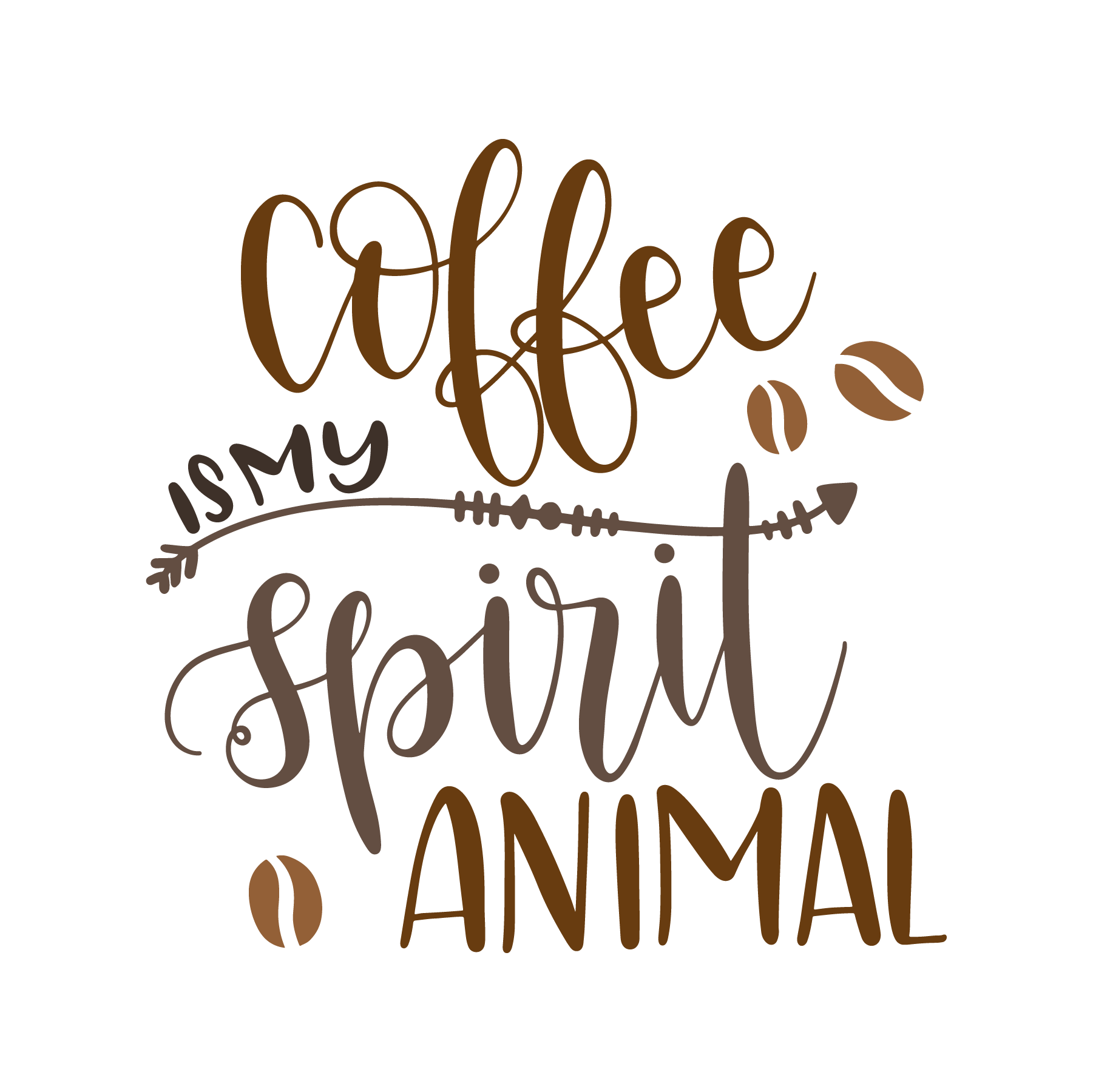 Download Coffee Is My Spiritual Animal - Mug